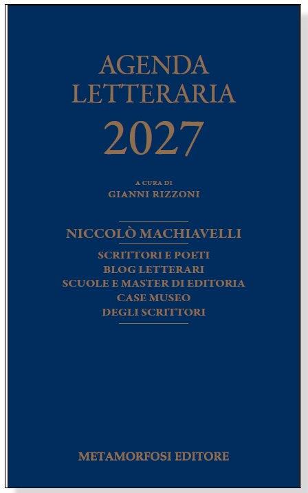 Agenda letteraria 2027 - copertina