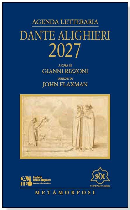 Agenda letteraria Dante Alighieri 2027 - copertina