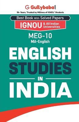 MEG-10 English Studies in India - Kapila Gogia Chug - cover