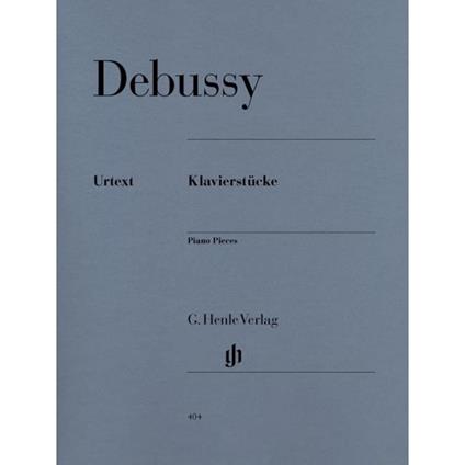  Klavierstucke - Claude Debussy - Pianoforte -  Claude Debussy - copertina