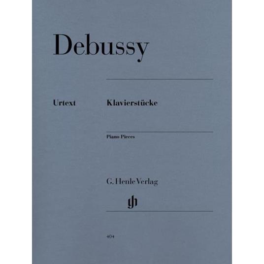  Klavierstucke - Claude Debussy - Pianoforte -  Claude Debussy - copertina