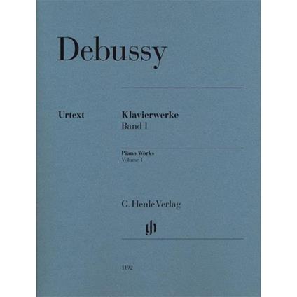  Piano Works - Volume I - Claude Debussy - Pianoforte -  Claude Debussy - copertina