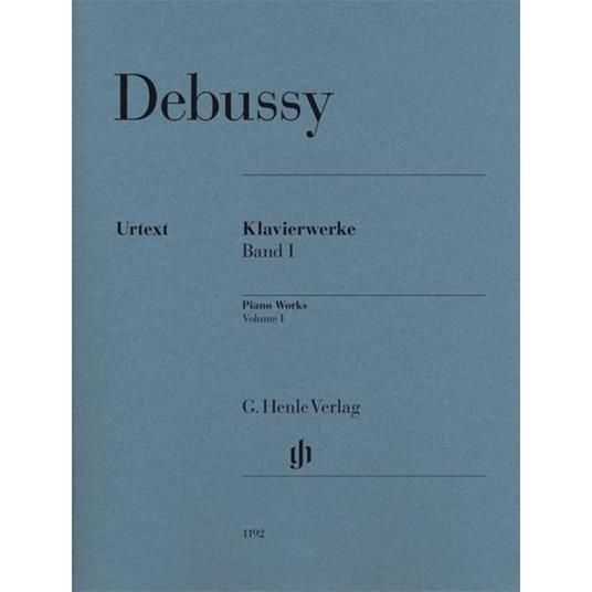  Piano Works - Volume I - Claude Debussy - Pianoforte -  Claude Debussy - copertina