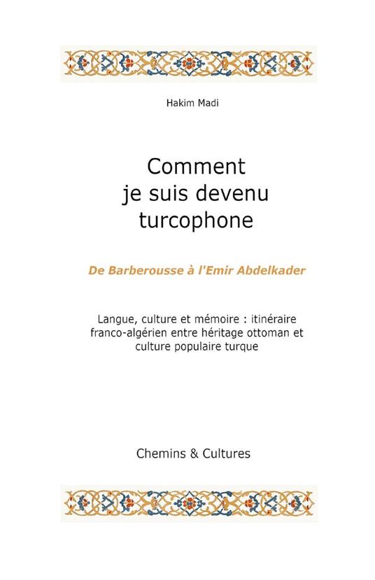 Comment je suis devenu turcophone