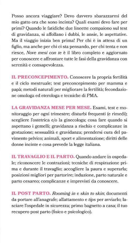 Nove mesi con te. La gravidanza dal preconcepimento al post parto - Gloria @ostetricainrosa Scarpa - 4