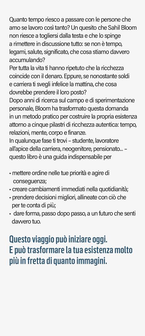 5 volte ricco. Conquista la vera ricchezza: tempo, affetti, mente, corpo, denaro - Sahil Bloom - 2