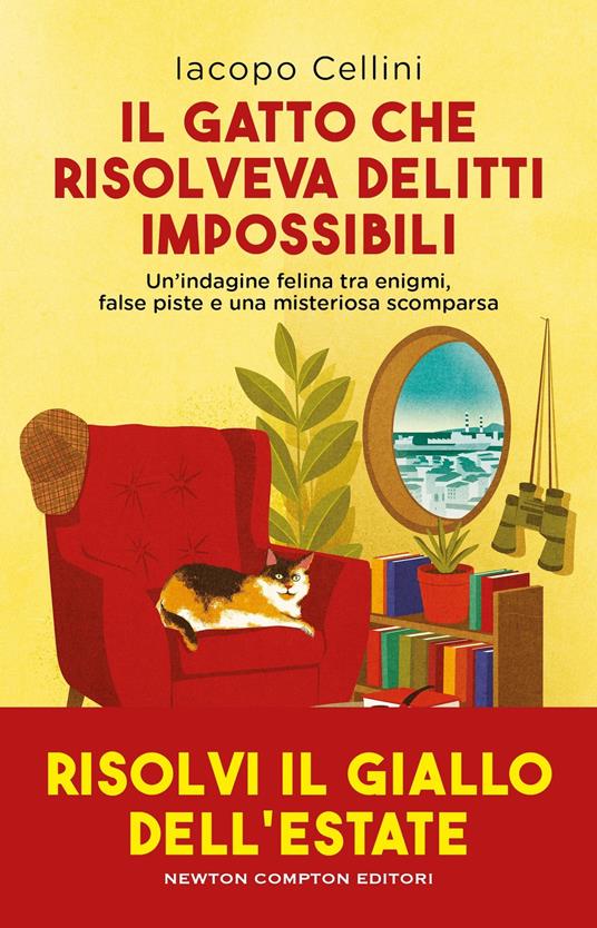 Il gatto che risolveva delitti impossibili - Iacopo Cellini - copertina