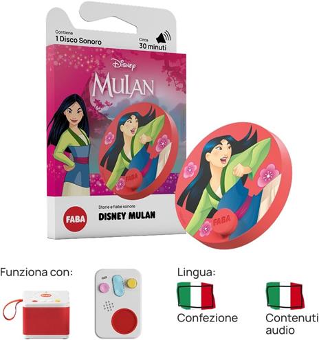 Faba personaggio sonoro. Mulan - 4