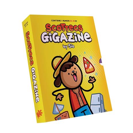 Scottecs Gigazine. Cofanetto 9. Vol. 33-36 - Sio - copertina