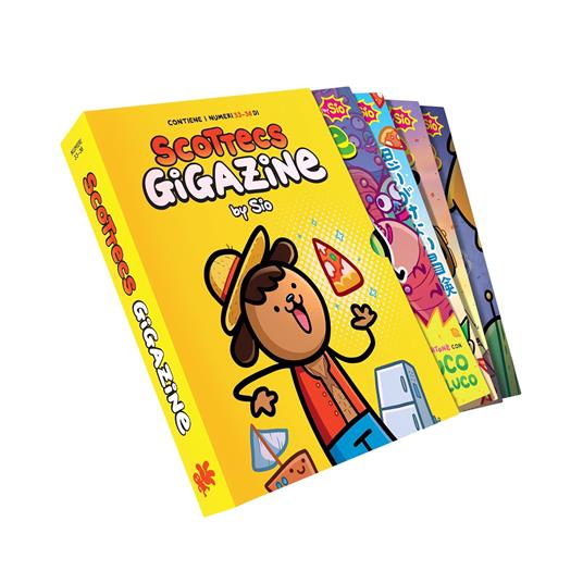 Scottecs Gigazine. Cofanetto 9. Vol. 33-36 - Sio - 2