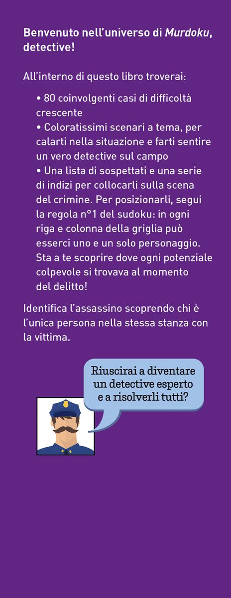 Murdoku. 80 omicidi misteriosi da risolvere con la logica. Il primo libro che unisce crime e sudoku - Manuel Garand - 2
