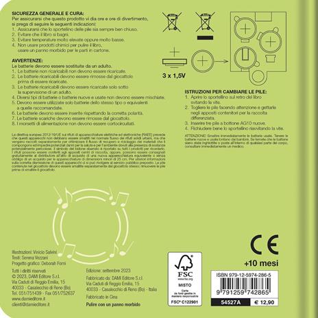 Fattoria. Libro tattile sonoro. Ediz. a colori - Vinicio Salvini - 2