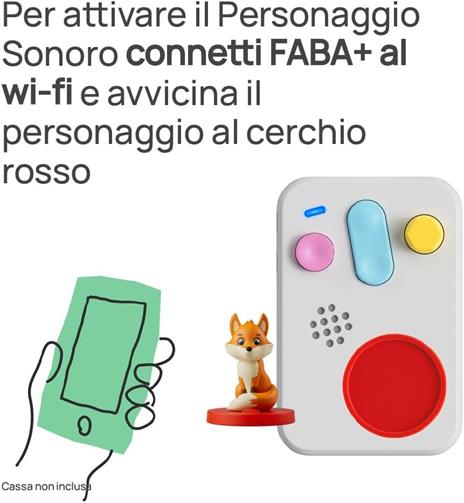 FABA personaggio sonoro - Codarossa Diventa Grande, Gioco Educativo - 3