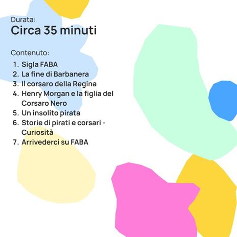 FABA personaggio sonoro - Storie Di Pirati E Corsari - 6