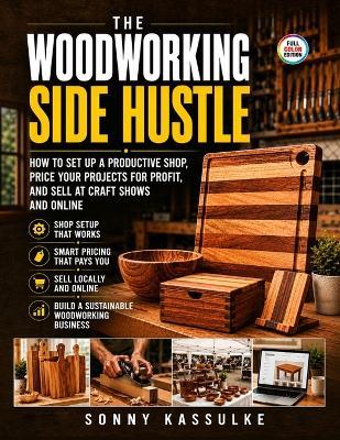 The Woodworking Side Hustle: How to Set Up a Productive Shop, Price Your Projects for Profit, and Sell at Craft Shows and Online - Sonny Kassulke - cover