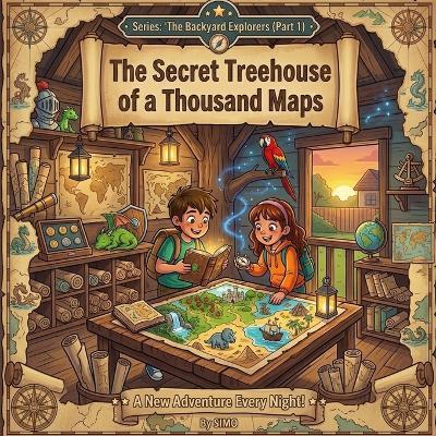 The Secret Treehouse of a Thousand Maps: Turn Bedtime Struggles into Magical Nightly Adventures - Simo Omari - cover