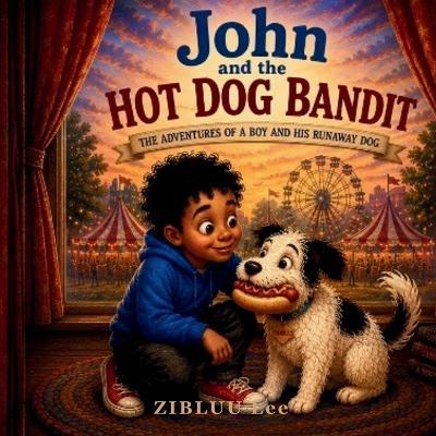 John and the Hot Dog Bandit: The adventures of a boy and his runaway dog - Zibluu Lee - cover