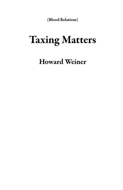 Taxing Matters