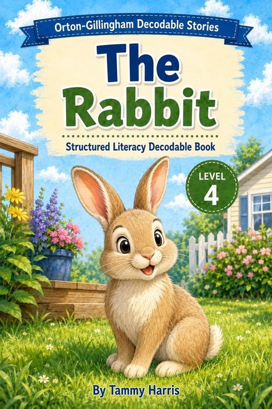 Orton-Gillingham Decodable Stories - Level 4 – The Rabbit: Structured Literacy Decodable Book