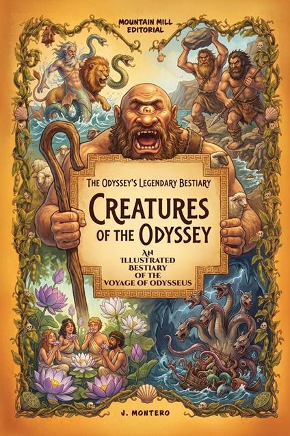 Creatures of the Odyssey: An Illustrated Bestiary of Homer's Voyage for Curious Young Readers - Javier Montero - ebook