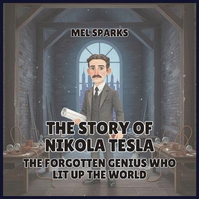The Story of Nikola Tesla: The Forgotten Genius Who Lit Up the World - Mel Sparks - cover