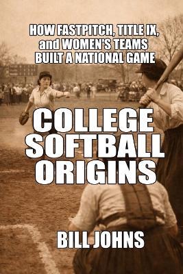 College Softball Origins: How Fastpitch, Title IX, and Women's Teams Built a National Game - Bill Johns - cover