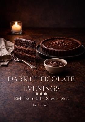 Dark Chocolate Evenings: Rich Desserts for Slow Nights, Cozy Baking, Cakes, Tarts, Brownies & Intimate Chocolate Recipes for Two - A Lavin - cover