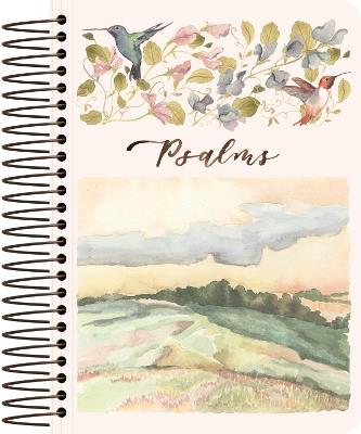 ESV Scripture Journal, Spiral-Bound Edition: Psalms (Artwork by Ruth Chou Simons) (Paperback) - cover
